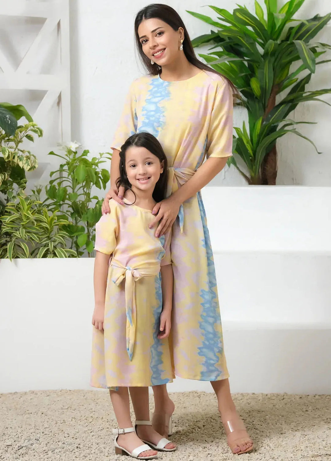 Sprinkles Pret Casual Cambric Long Shirt Cosmic Candy Tie Dye Allover