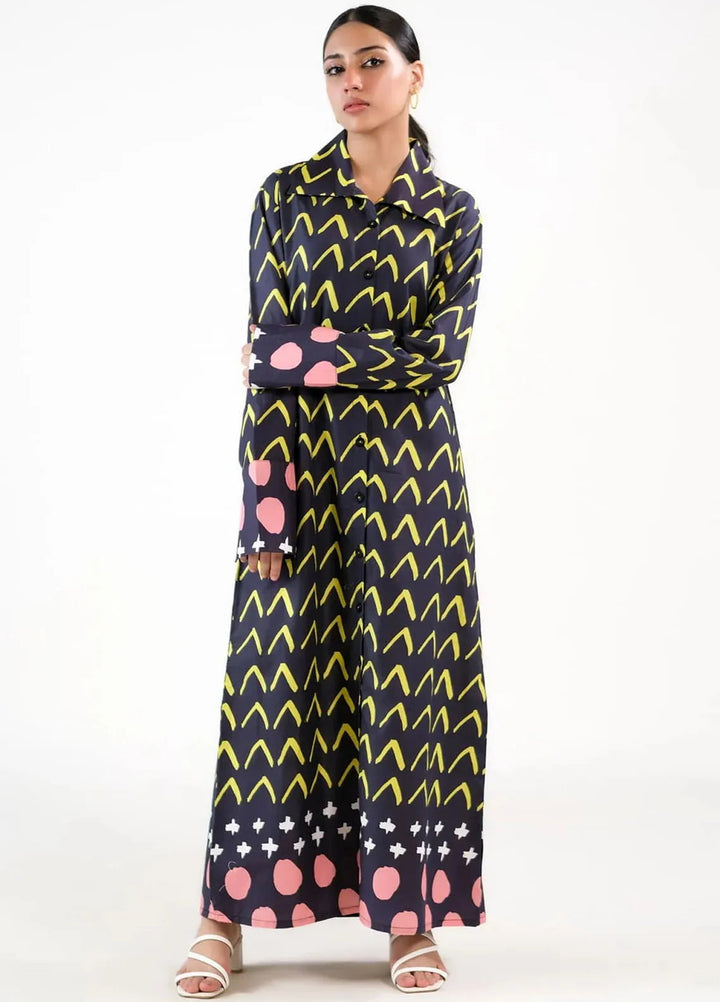 Sprinkles Pret Casual Cambric Long Shirt Neon Popart Neon Cyber