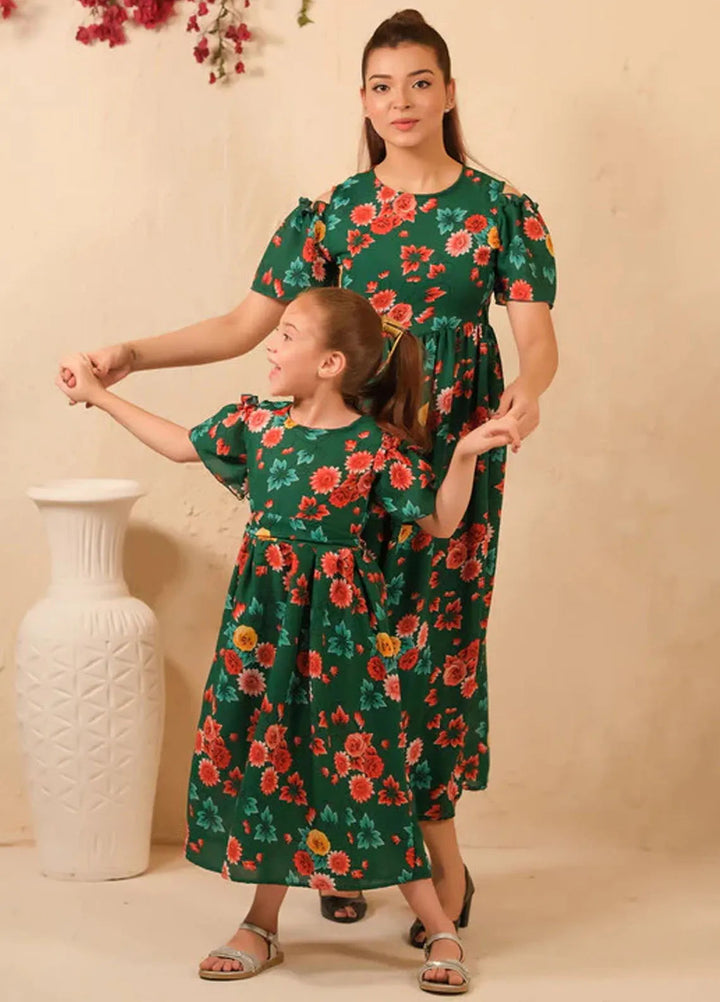 Sprinkles Pret Casual Cambric Long Shirt The Duo-Forest Fairy Allover Floral