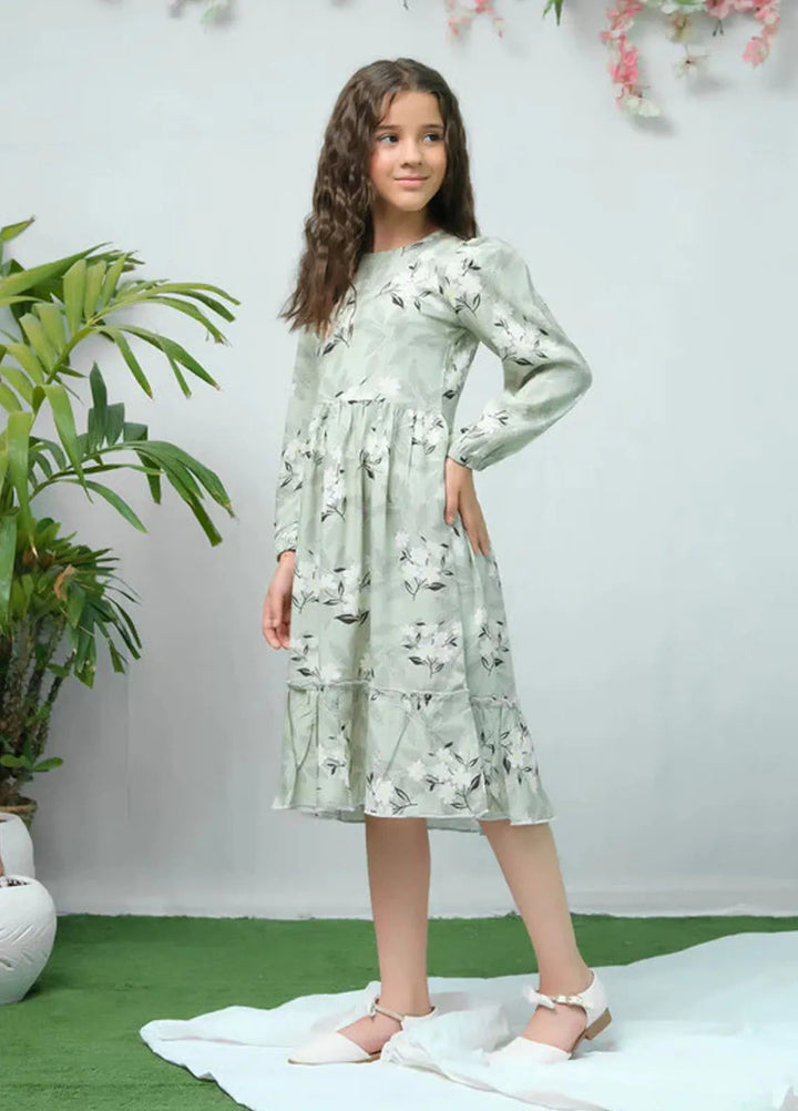 Sprinkles Pret Casual Cambric Long Shirt The Duo Green White Flover