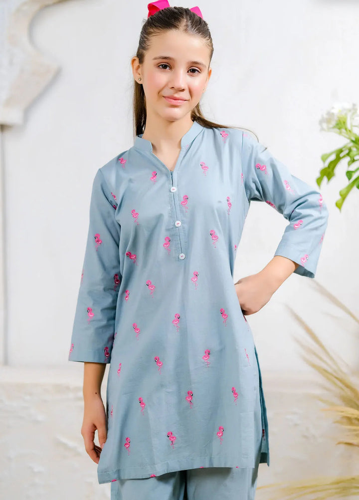 Sprinkles Pret Casual Cotton 2 Piece Suit Flamingo Fun