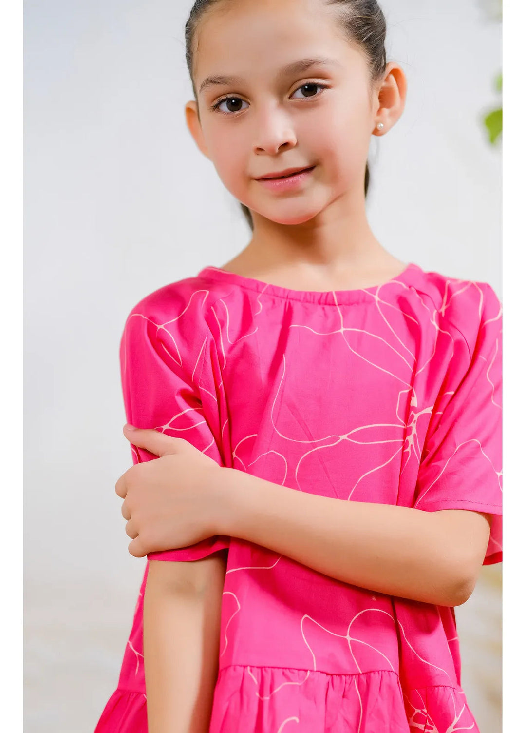 Sprinkles Pret Casual Cotton Shirt Floral Burst Pink