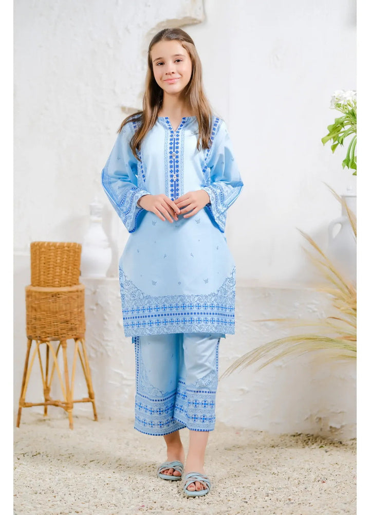 Sprinkles Pret Casual Lawn 2 Piece Suit Amalfi Azure