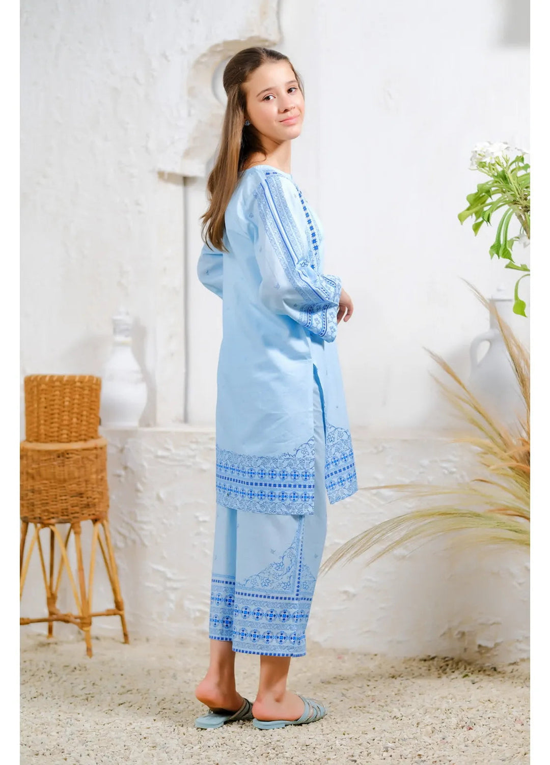 Sprinkles Pret Casual Lawn 2 Piece Suit Amalfi Azure