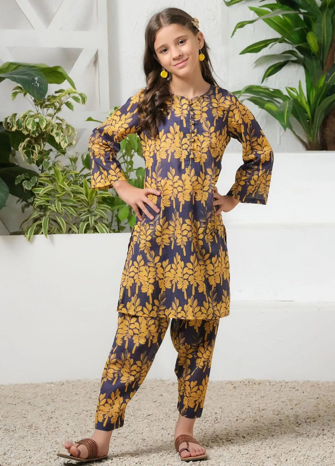 Sprinkles Pret Casual Lawn 2 Piece Suit Bumblebee Twilight