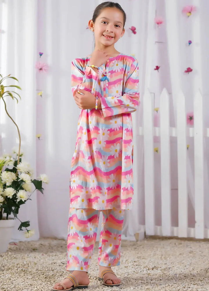 Sprinkles Pret Casual Lawn 2 Piece Suit Floral Splash