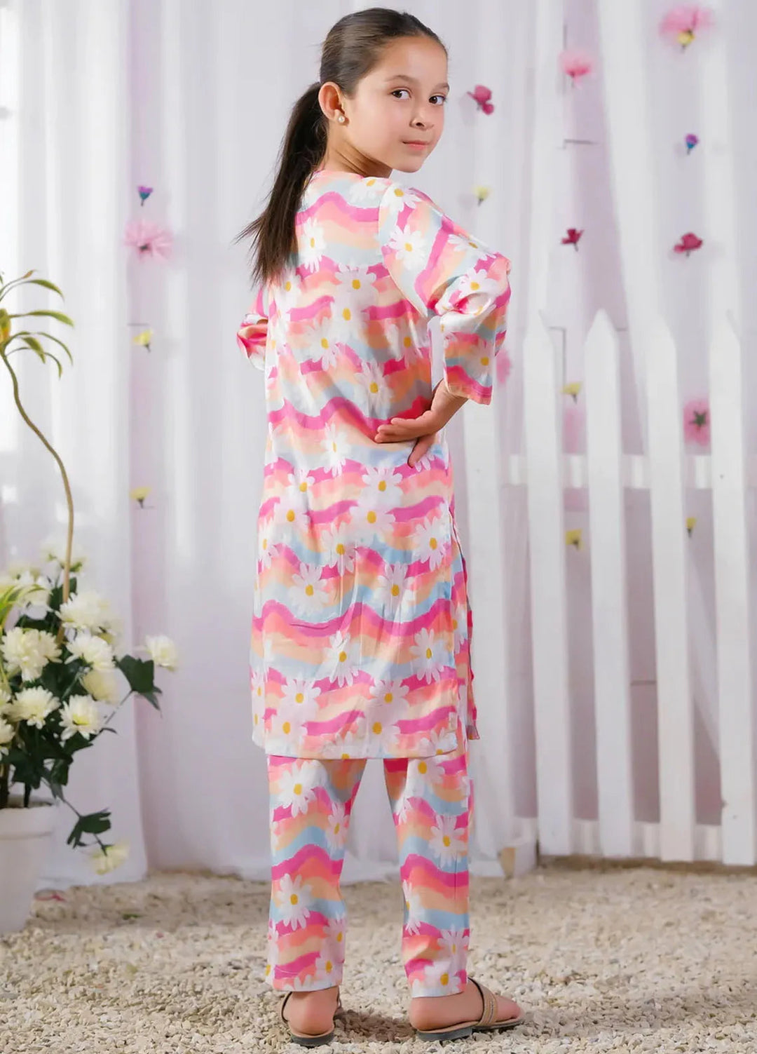 Sprinkles Pret Casual Lawn 2 Piece Suit Floral Splash