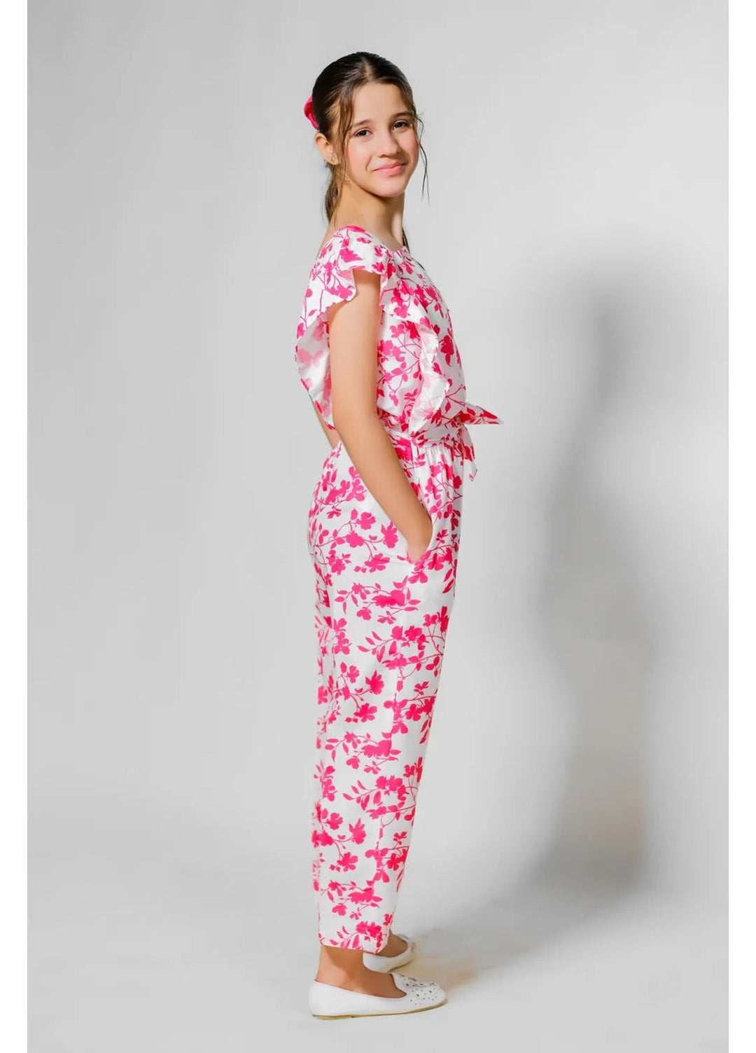 Sprinkles Pret Casual Lawn 2 Piece Suit Fuchsia Floral Fantasy