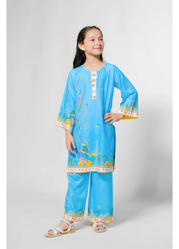 Sprinkles Pret Casual Lawn 2 Piece Suit Maldives Escape