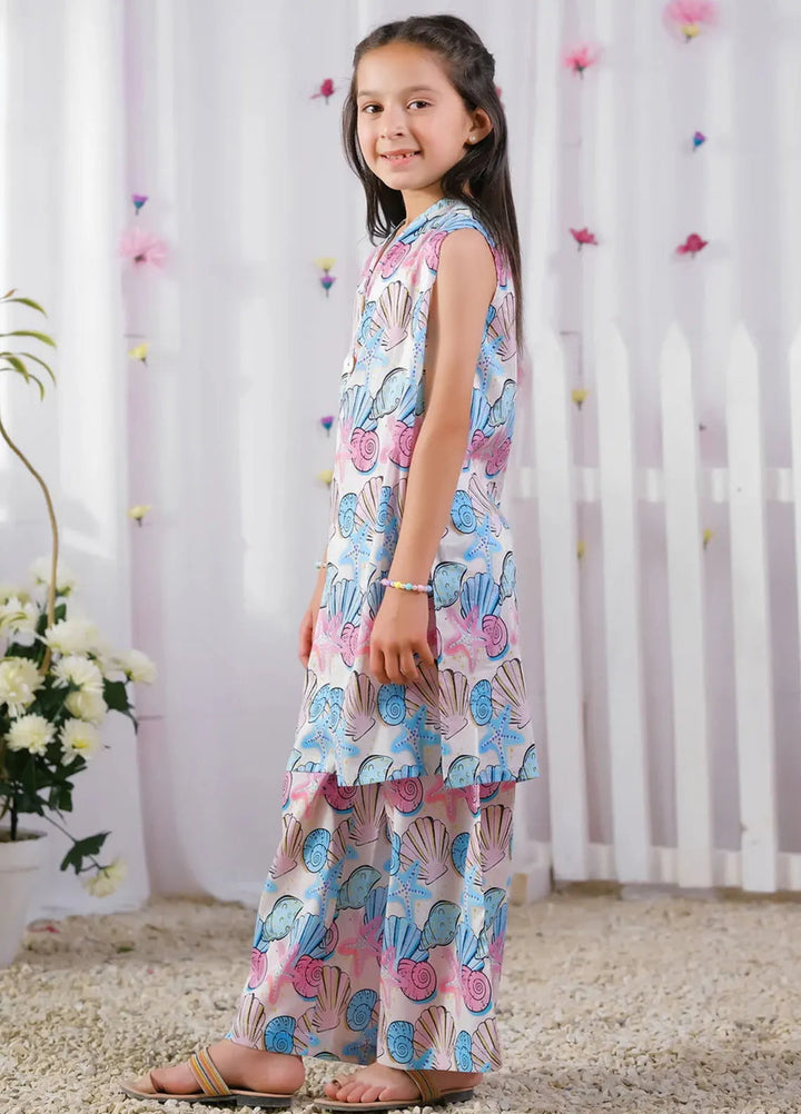 Sprinkles Pret Casual Lawn 2 Piece Suit Pearly