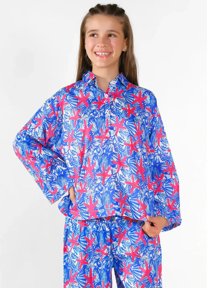 Sprinkles Pret Casual Lawn 2 Piece Suit Sea Star