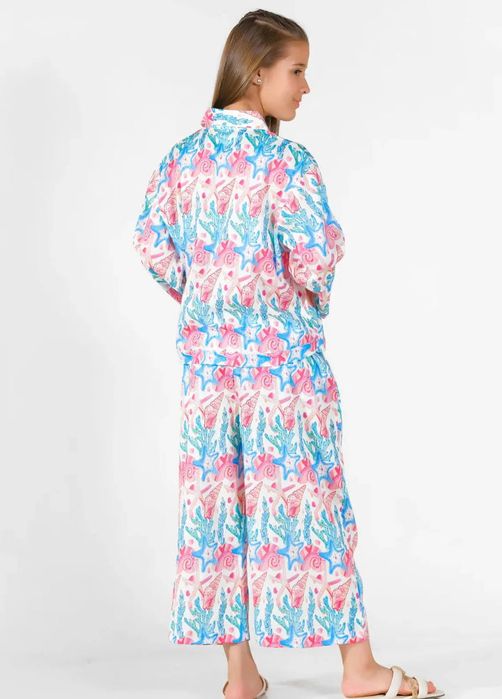 Sprinkles Pret Casual Lawn 2 Piece Suit Seashore