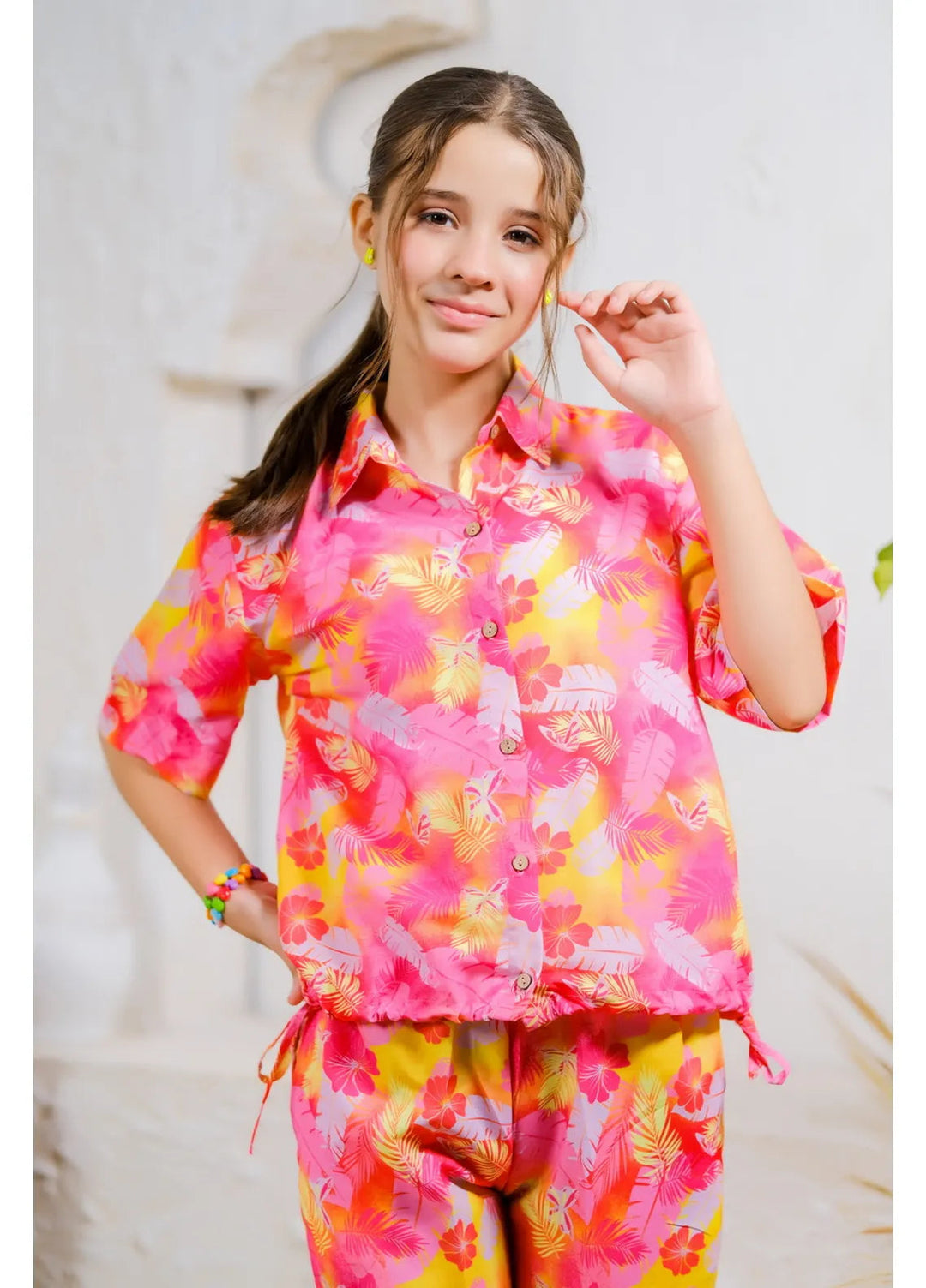 Sprinkles Pret Casual Lawn 2 Piece Suit Tropical Sunset