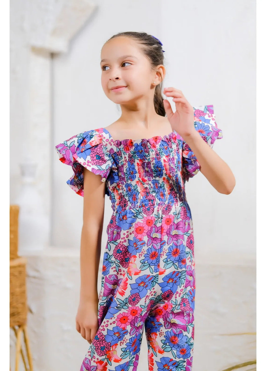 Sprinkles Pret Casual Mix Cotton Jumpsuit Floral Fantasy