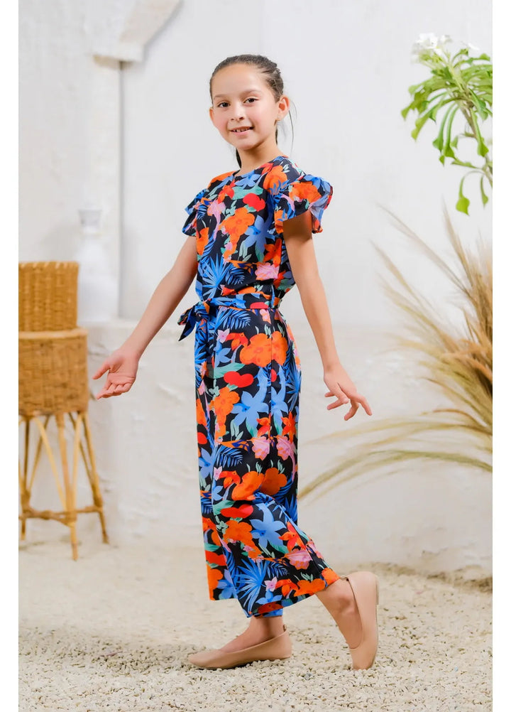 Sprinkles Pret Casual Mix Cotton Jumpsuit Midnight Tropics