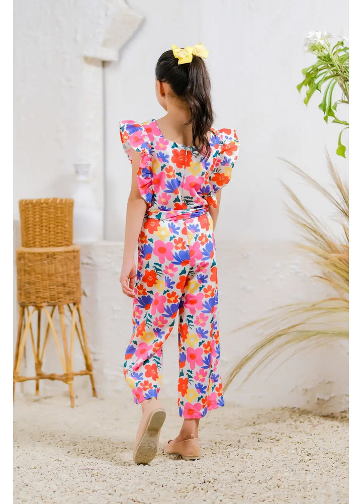 Sprinkles Pret Casual Mix Cotton Jumpsuit Sunny Blossoms