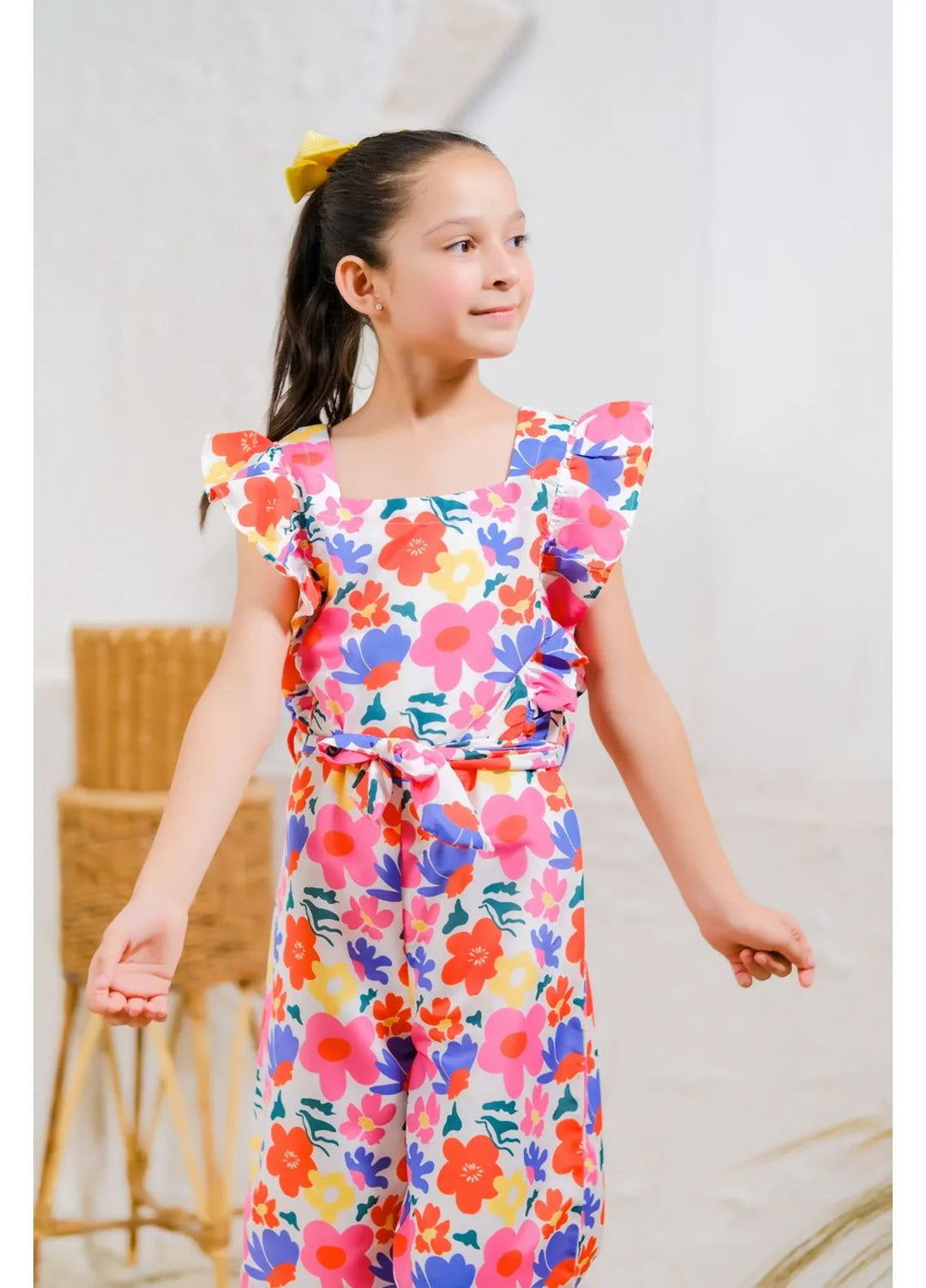 Sprinkles Pret Casual Mix Cotton Jumpsuit Sunny Blossoms