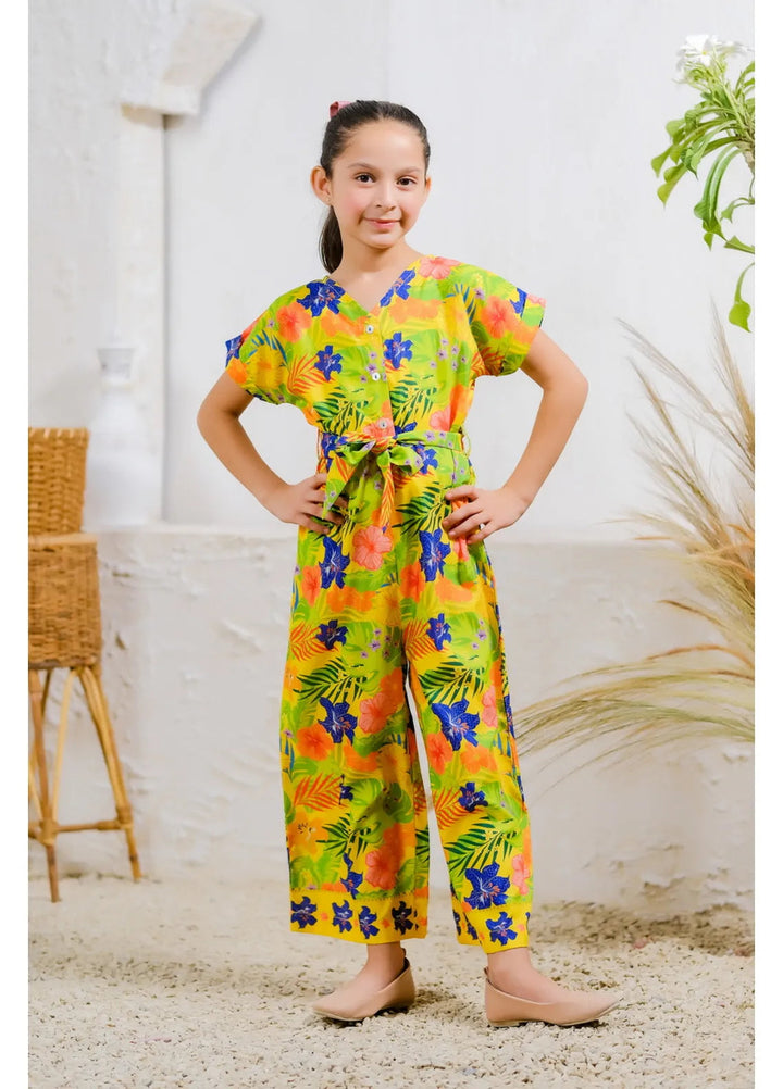 Sprinkles Pret Casual Mix Cotton Jumpsuit Sunshine Safari