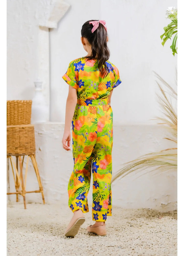 Sprinkles Pret Casual Mix Cotton Jumpsuit Sunshine Safari