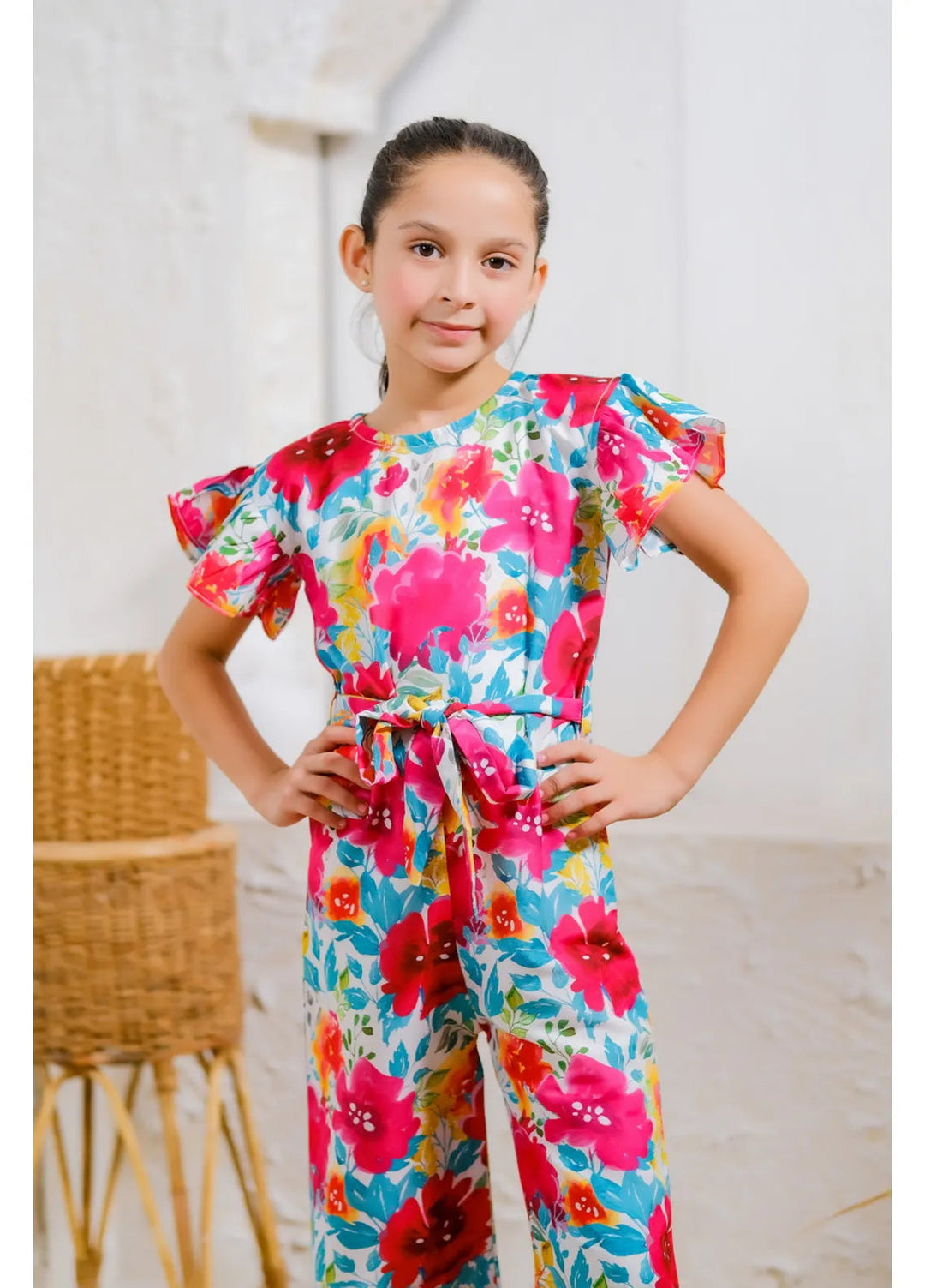 Sprinkles Pret Casual Mix Cotton Jumpsuit Vibrant Garden