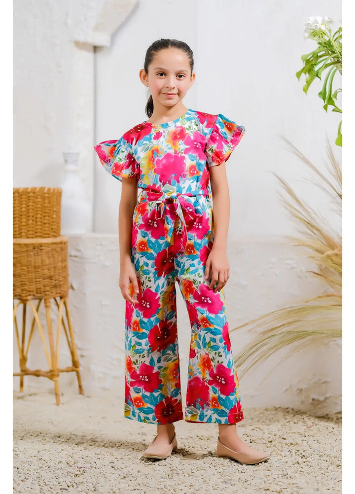 Sprinkles Pret Casual Mix Cotton Jumpsuit Vibrant Garden