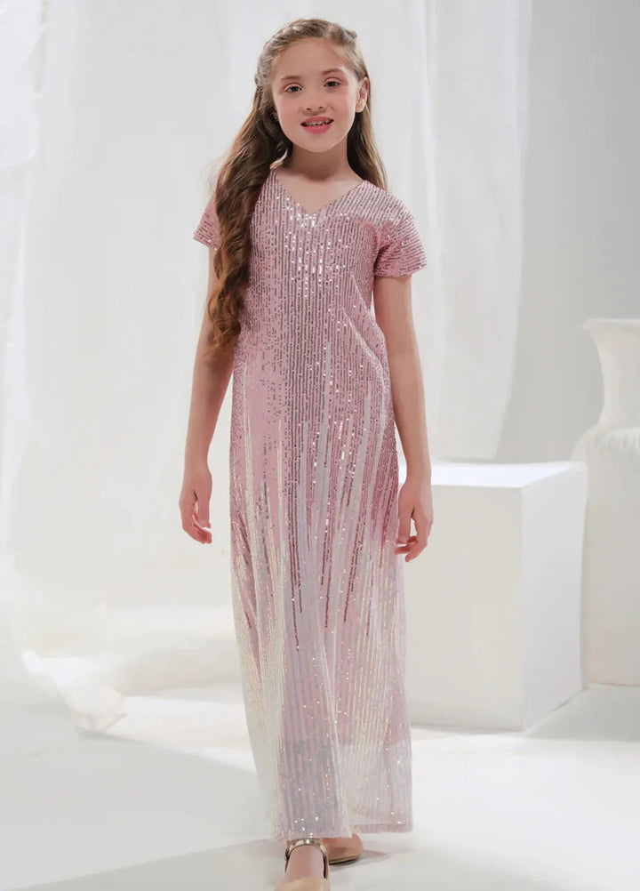 Sprinkles Pret Embroidered 2 Piece Suit SPDR644 Rose Dusk