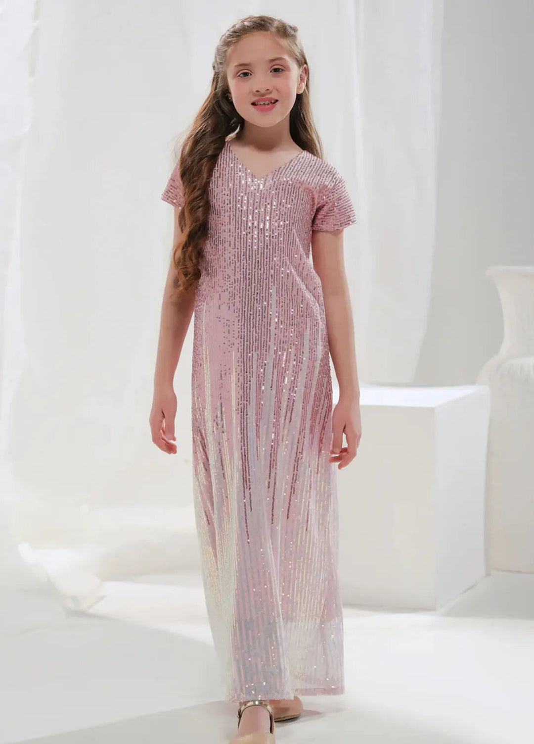 Sprinkles Pret Embroidered 2 Piece Suit SPDR644 Rose Dusk