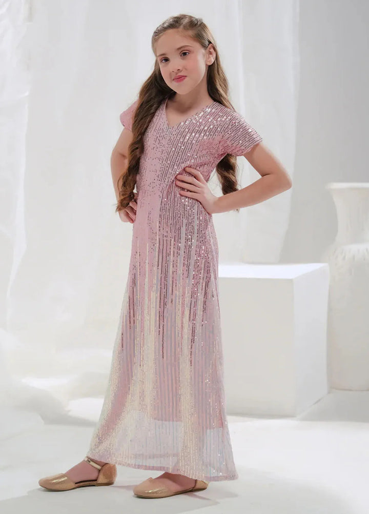 Sprinkles Pret Embroidered 2 Piece Suit SPDR644 Rose Dusk