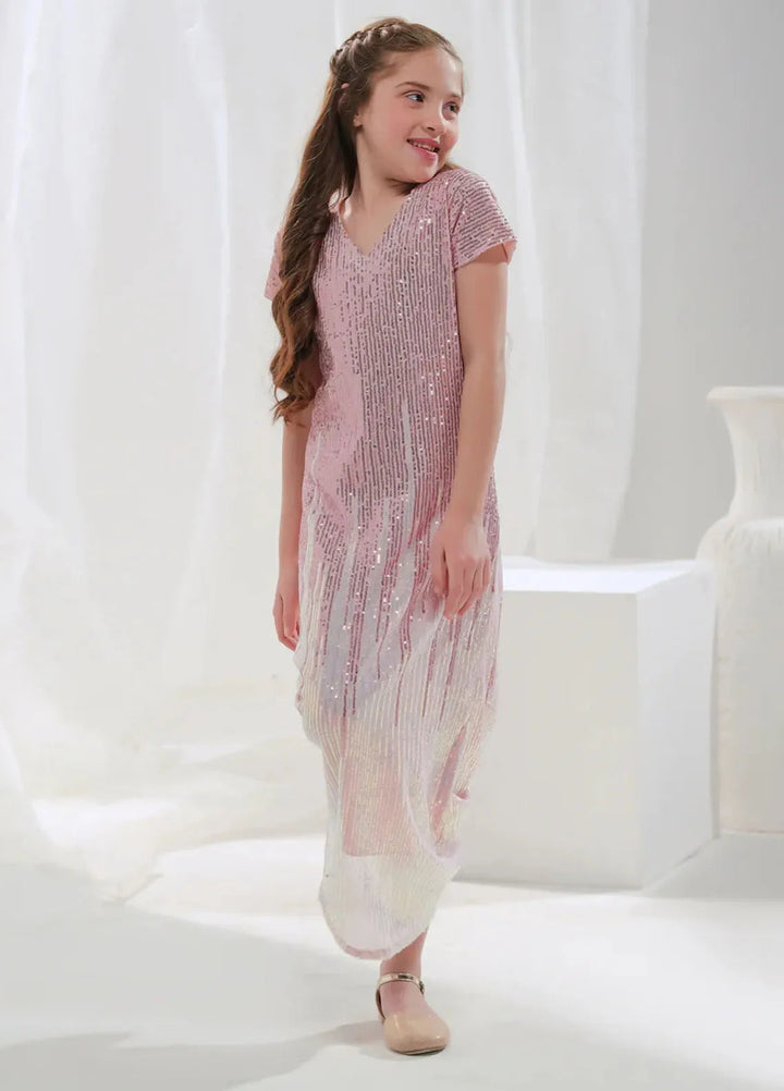 Sprinkles Pret Embroidered 2 Piece Suit SPDR644 Rose Dusk