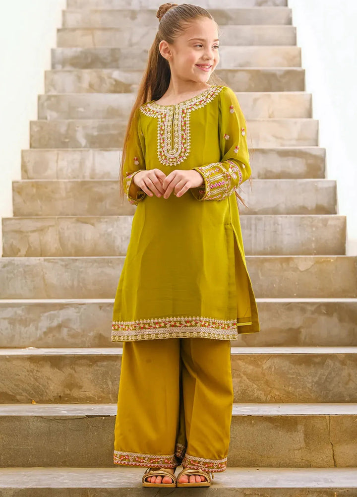 Sprinkles Pret Embroidered Chiffon 2 Piece Suit Anaya