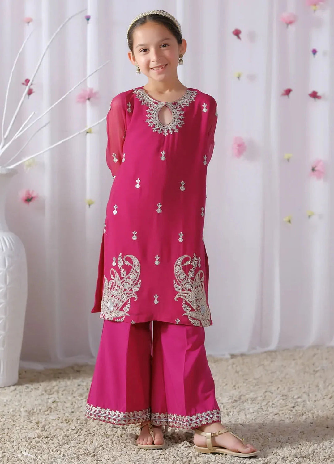 Sprinkles Pret Embroidered Chiffon 2 Piece Suit Gulbahar