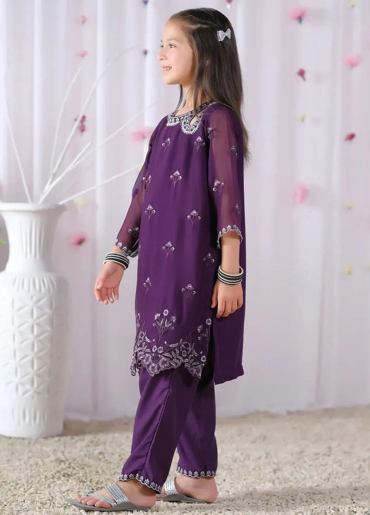 Sprinkles Pret Embroidered Chiffon 2 Piece Suit Layla