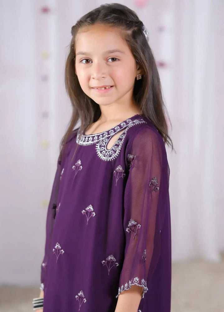 Sprinkles Pret Embroidered Chiffon 2 Piece Suit Layla