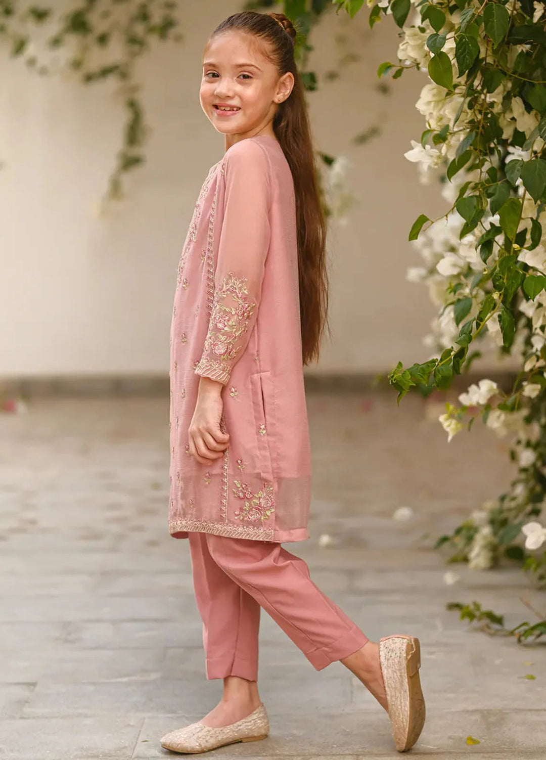 Sprinkles Pret Embroidered Chiffon 2 Piece Suit Zimal