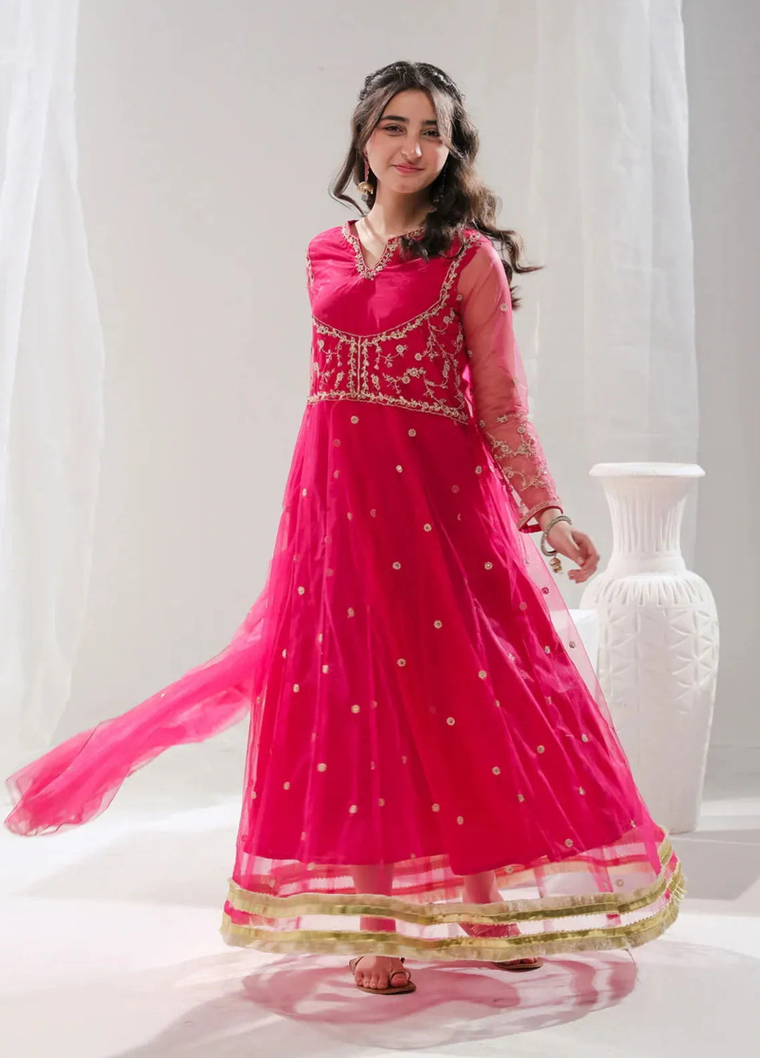 Sprinkles Pret Embroidered Net 2 Piece Suit Suhana