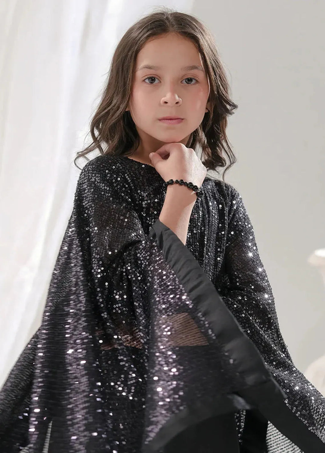 Sprinkles Pret Embroidered Shimmer 2 Piece Suit SPDR640 Eclipse