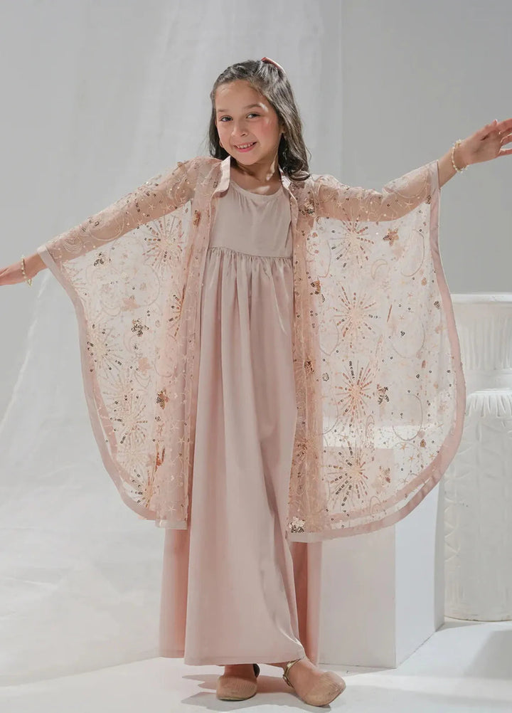 Sprinkles Pret Embroidered Silk 2 Piece Suit SPDR643 Fairy Tale Bloom