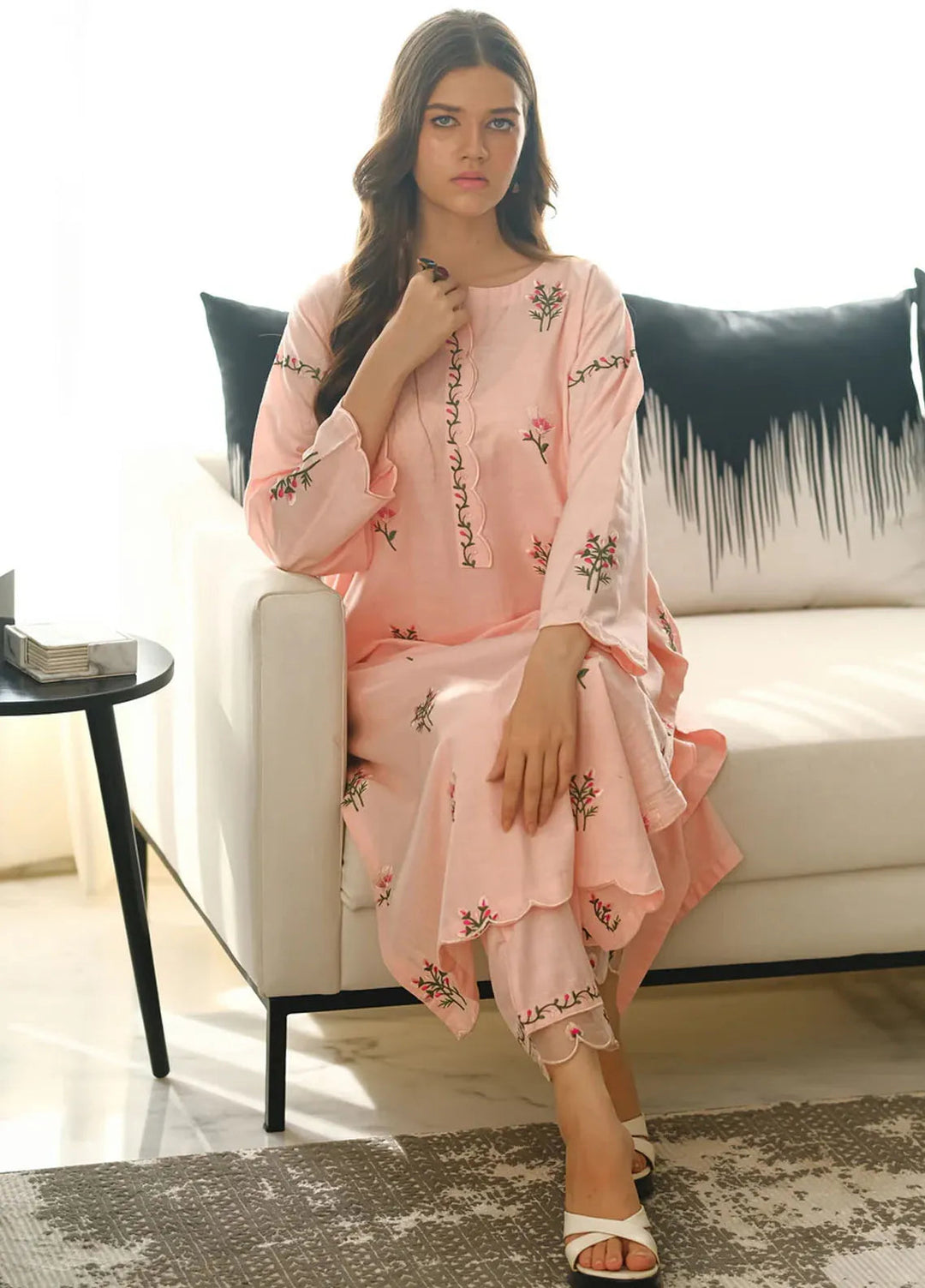 Sprinkles Pret Printed Cotton 2 Piece Suit Pastel Bloom