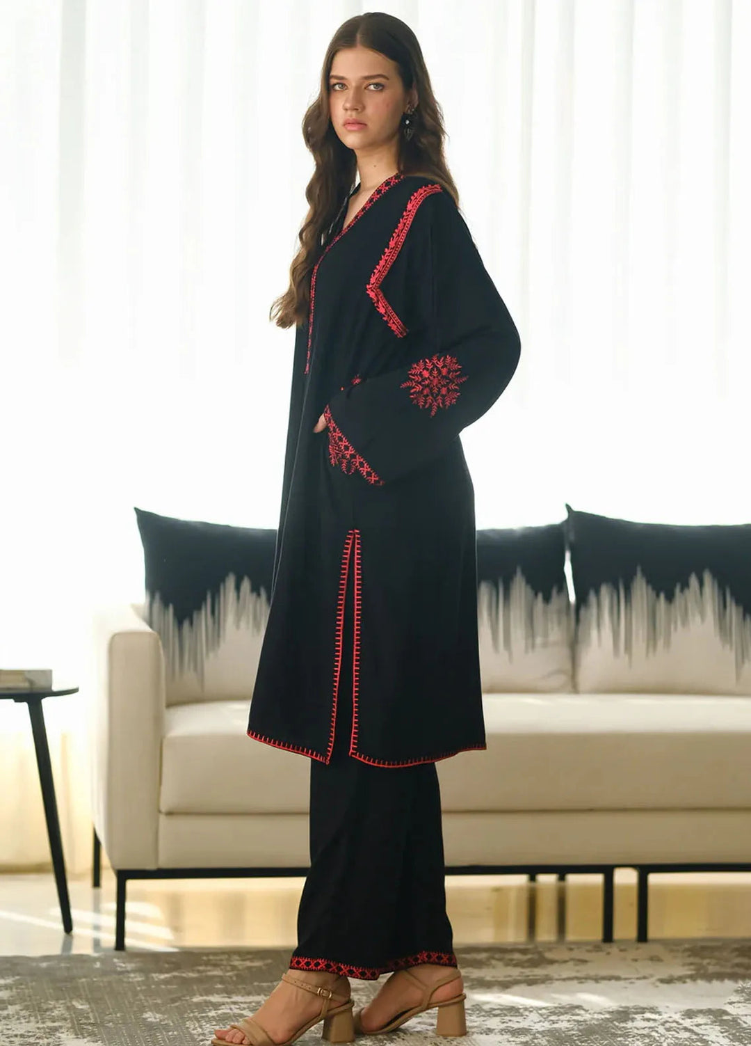 Sprinkles Pret Printed Cotton 2 Piece Suit Scarlet Elegance