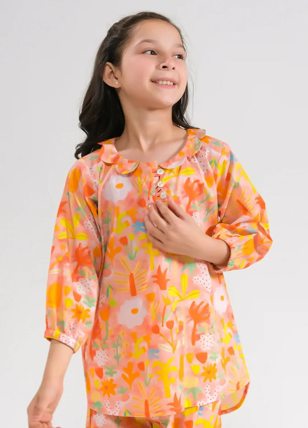 Sprinkles Pret Printed Cotton 2 Piece Suit SPDR666 Sunset Glow