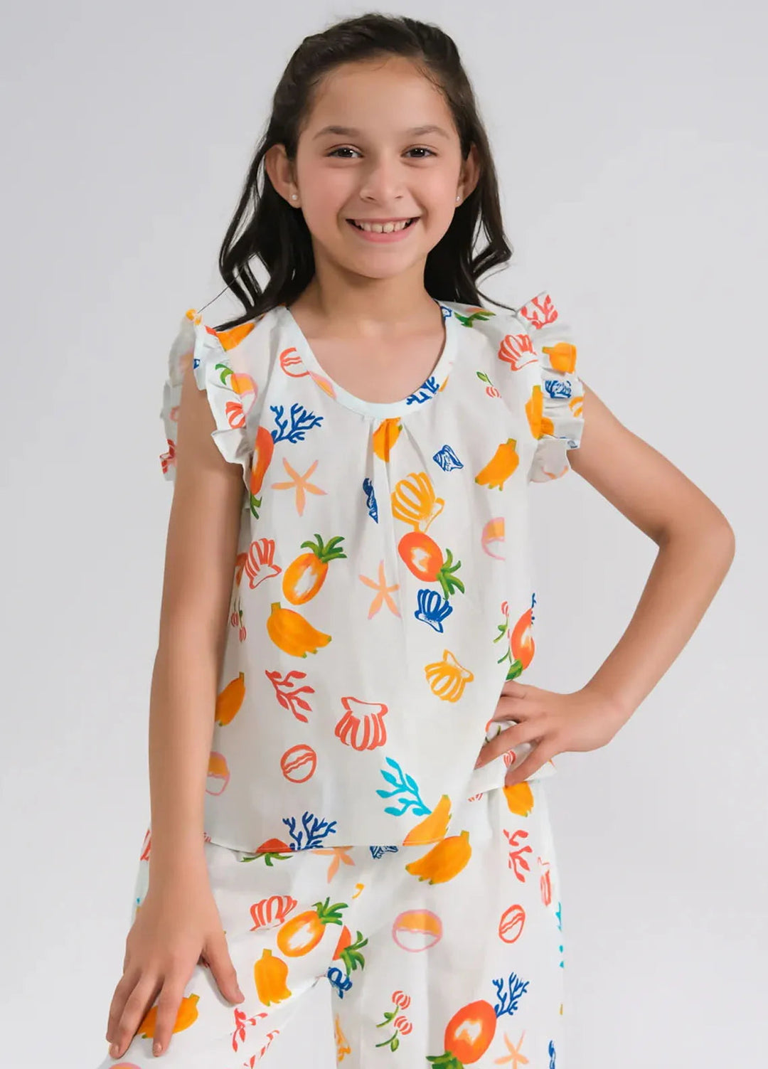 Sprinkles Pret Printed Cotton 2 Piece Suit SPDR668 Seaside Fantasy