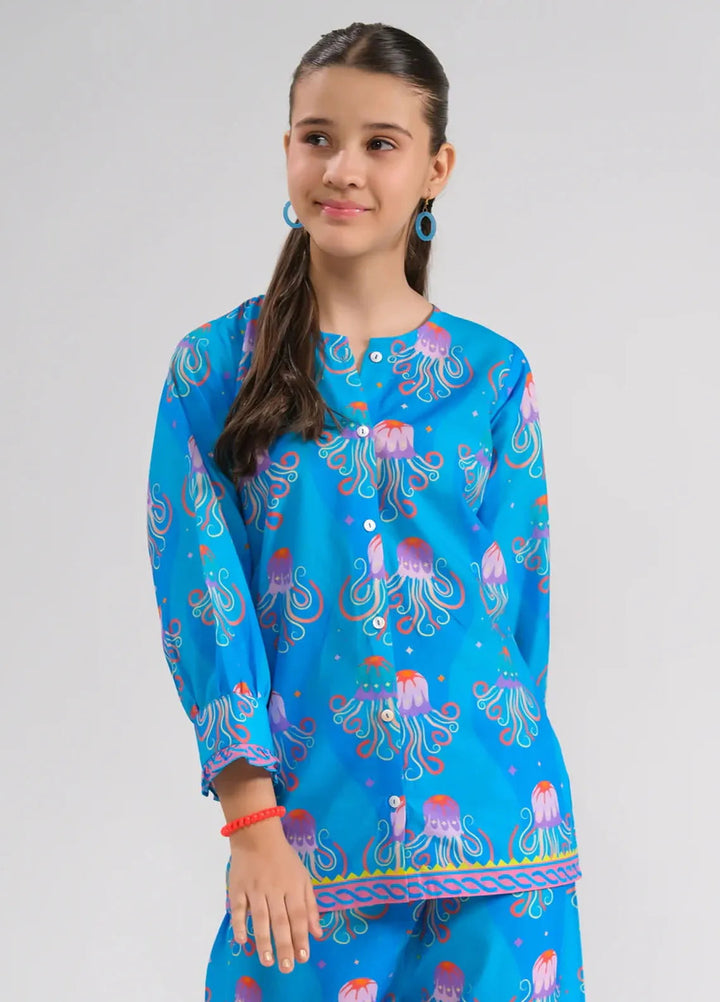 Sprinkles Pret Printed Cotton 2 Piece Suit SPDR670 Oceanic Whimsy