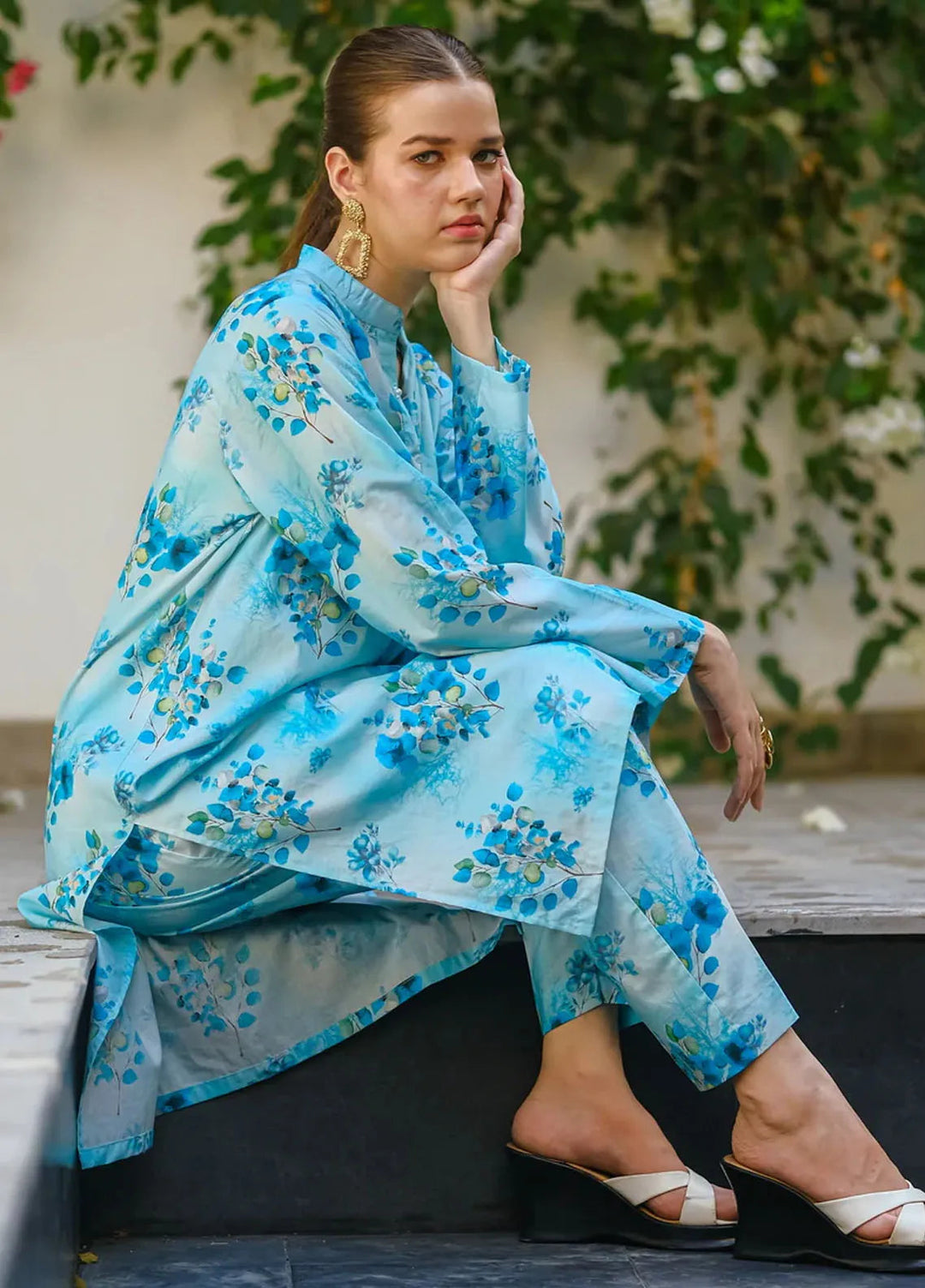 Sprinkles Pret Printed Lawn 2 Piece Suit Seaside