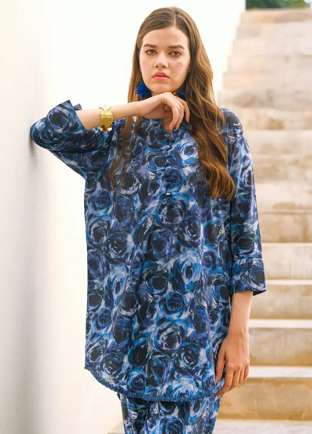 Sprinkles Pret Printed Lawn 2 Piece Suit Tranquil