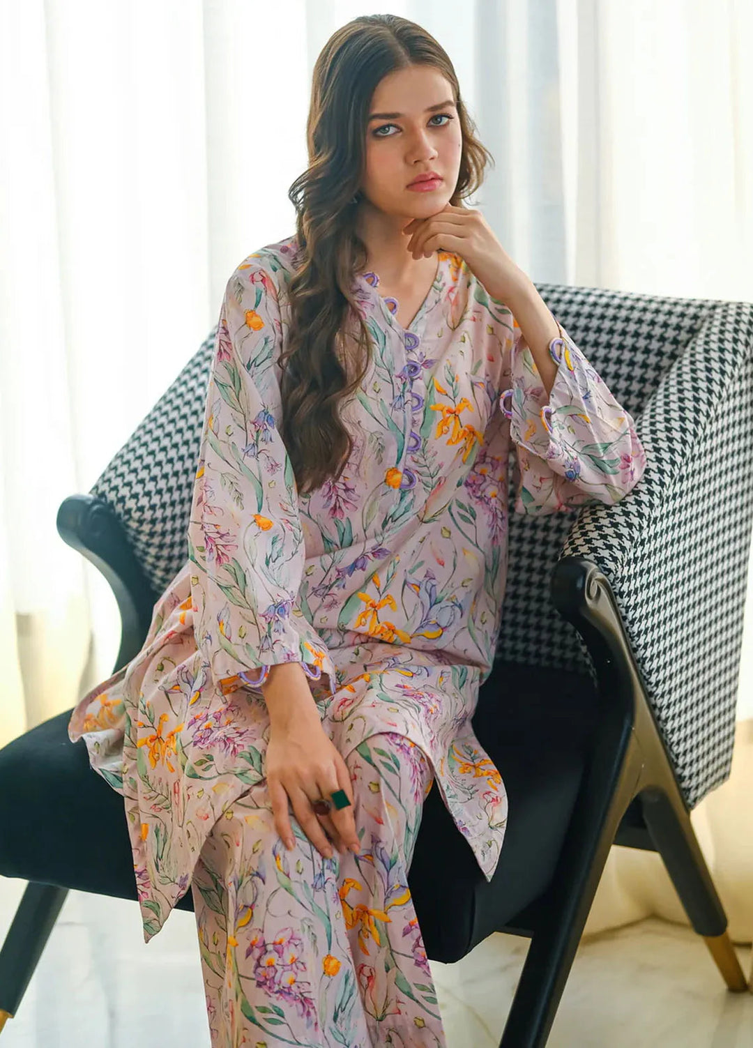 Sprinkles Pret Printed Lawn 2 Piece Suit Violet