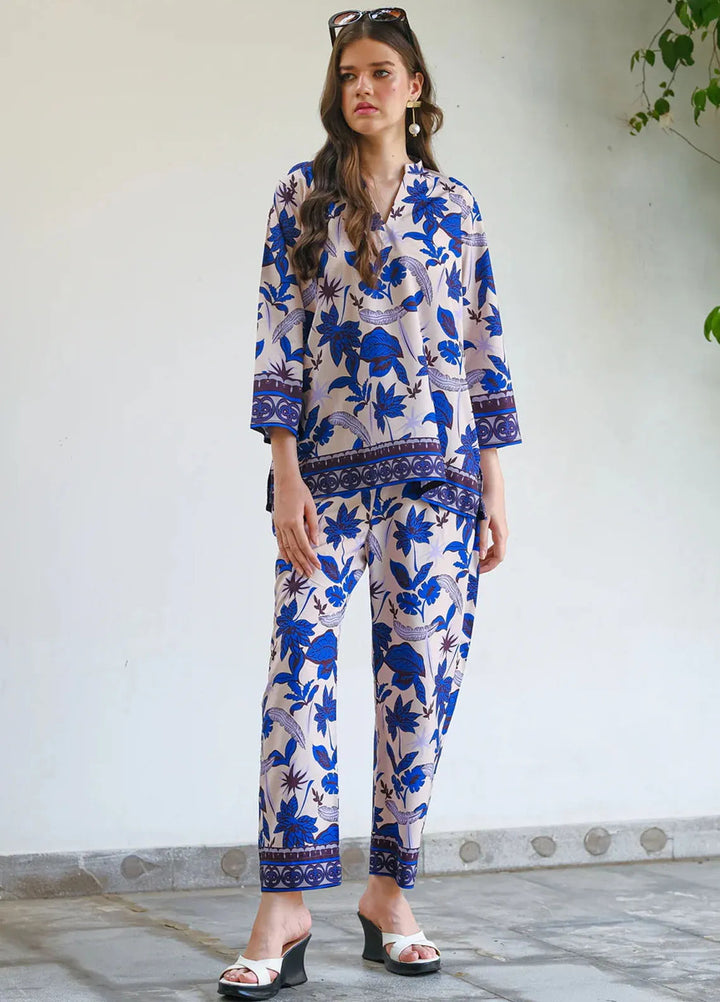 Sprinkles Pret Printed Lawn Silk 2 Piece Suit Daydream