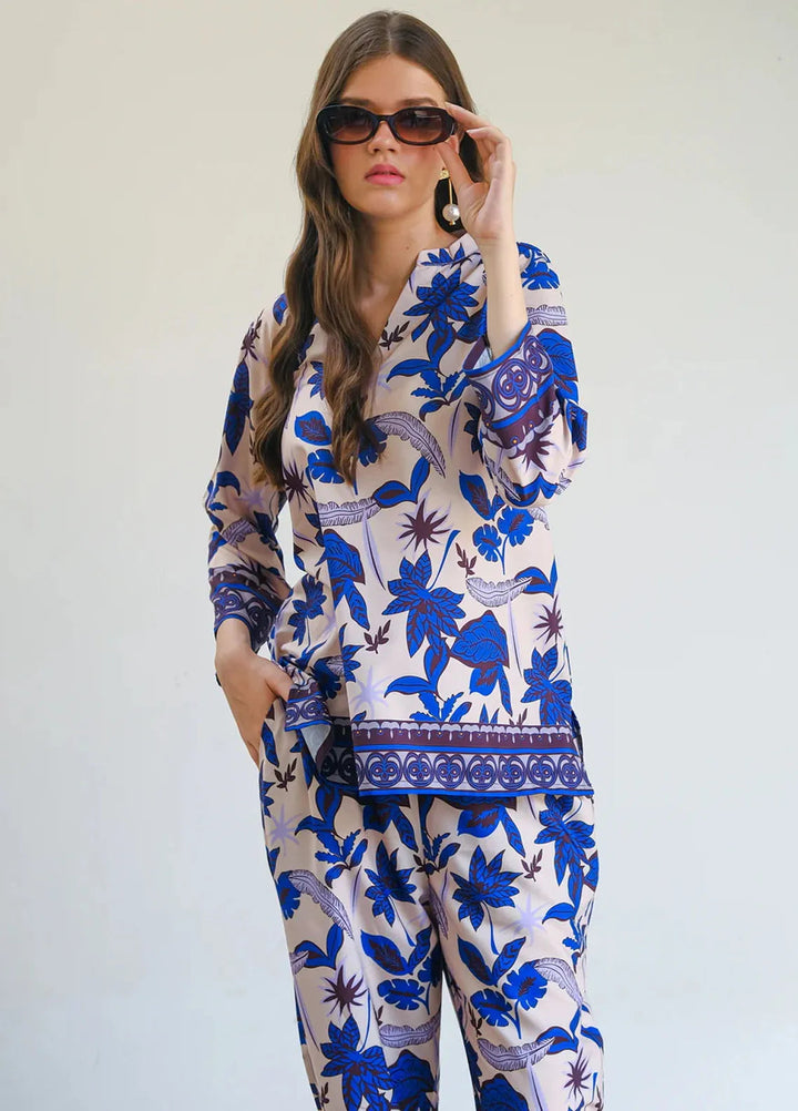 Sprinkles Pret Printed Lawn Silk 2 Piece Suit Daydream