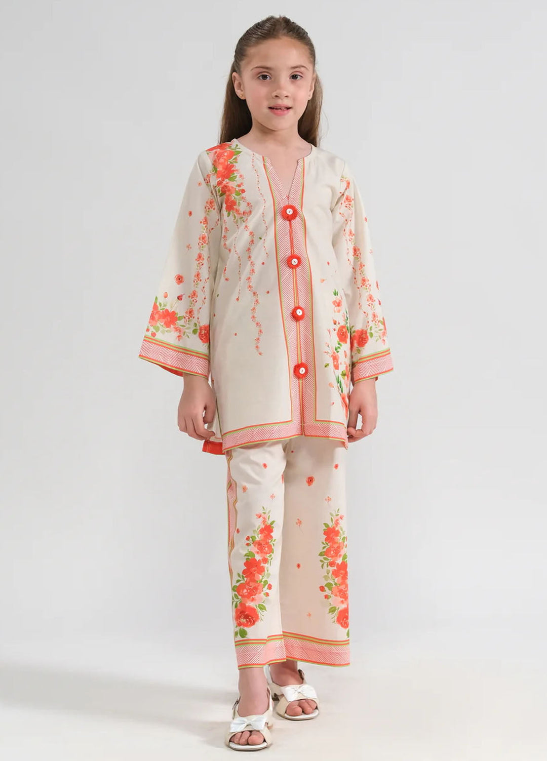 Sprinkles Pret Printed Poly Lawn 2 Piece Suit Floral Elegance