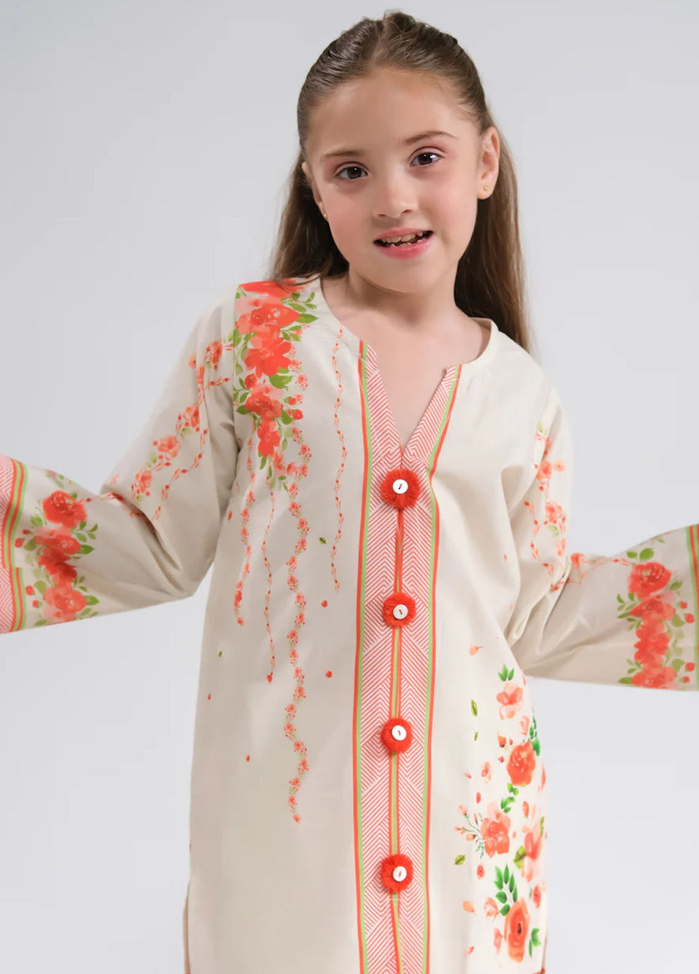 Sprinkles Pret Printed Poly Lawn 2 Piece Suit Floral Elegance
