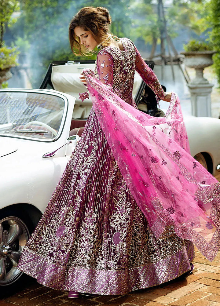 Stardust by Mushq Embroidered Net Suit Unstitched 4 Piece MQ24SW MWD-03 Startruck Elegance - Formal Collection